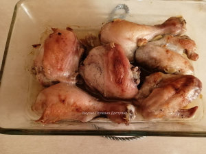 курица в духовке