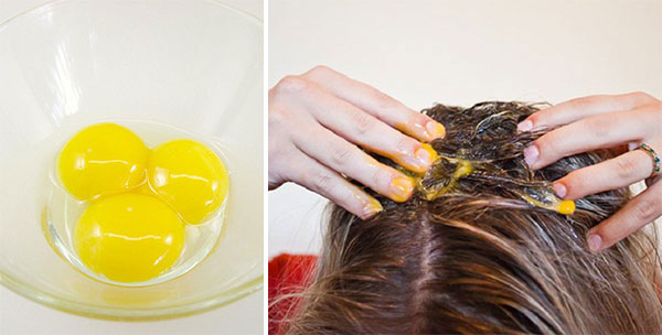 маска с яйцами для укрепления волос